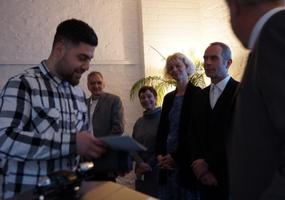 Auch Ömer Özbayam ist hocherfreut